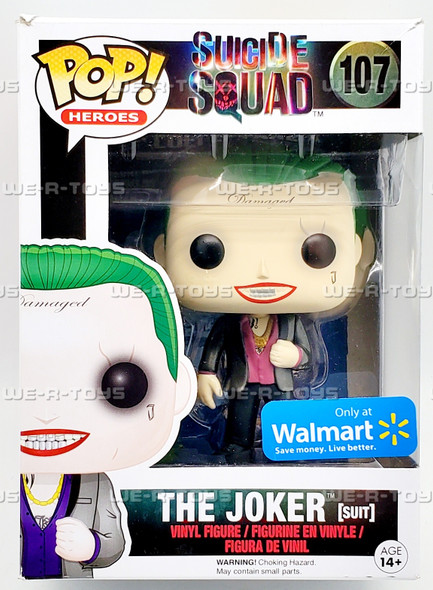 Funko Pop! Heroes Suicide Squad The Joker (Grenade) Figure NYCC