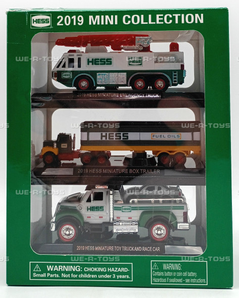 Hess 2019 Mini Truck Collection Set of 3 Truck Vehicles #00065