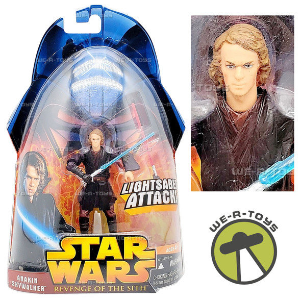 Star Wars Revenge of the Sith Anakin Skywalker Action Figure 2005 Hasbro 85274