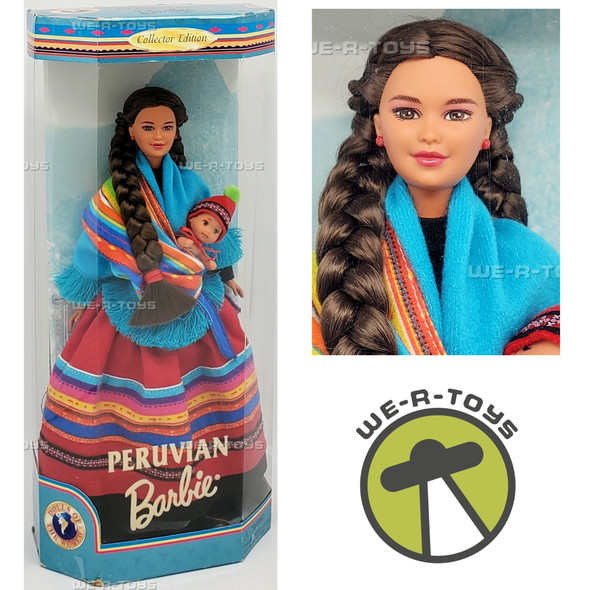 Peruvian Dolls of the World Barbie Doll 1998 Mattel 21506