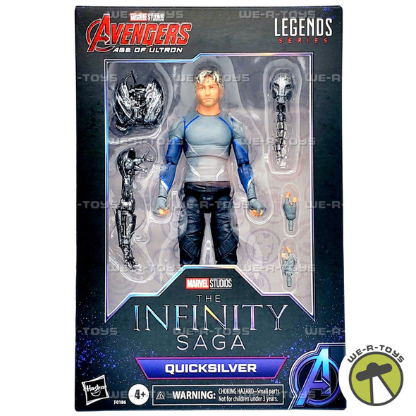 Marvel Legends Avengers Infinity Saga Quicksilver Figure 2021 Hasbro F0186