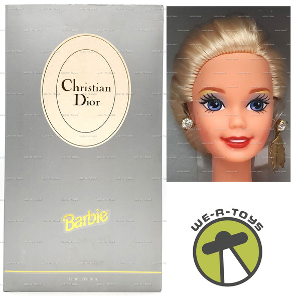 Barbie Christian Dior Barbie Doll In Dress Limited Edition 1995 Mattel 13168