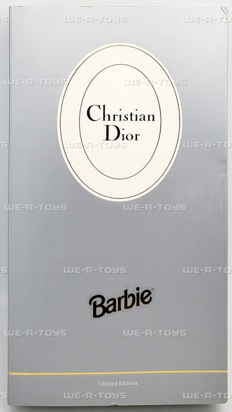 Barbie Christian Dior Barbie Doll In Dress Limited Edition 1995 Mattel 13168
