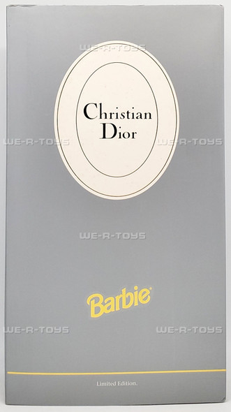 Barbie Christian Dior Barbie Doll In Dress Limited Edition 1995 Mattel 13168