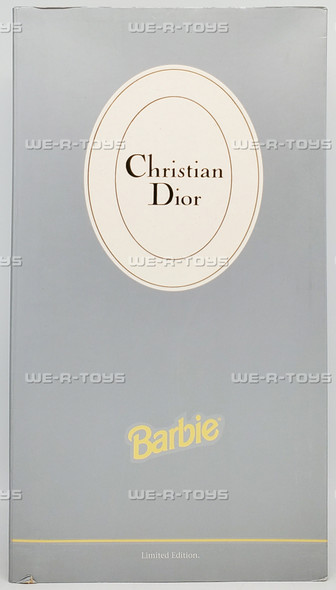 Barbie Christian Dior Barbie Doll In Dress Limited Edition 1995 Mattel 13168