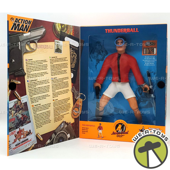 Action Man James Bond Agent 007 Thunderball Figure 1997 Hasbro 430824
