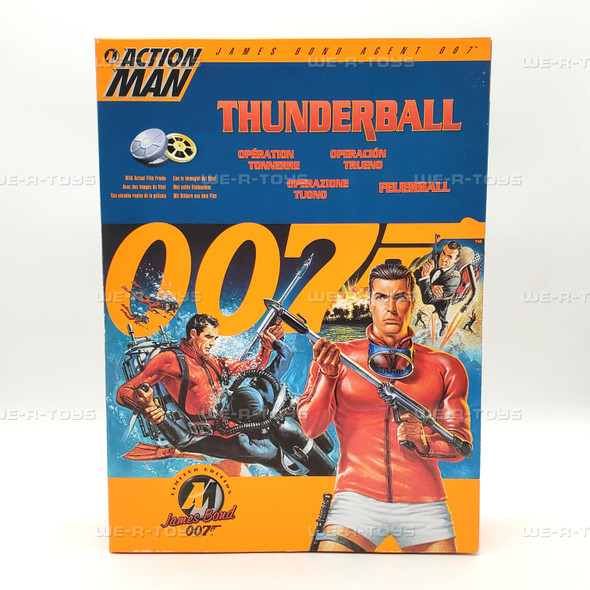 Action Man James Bond Agent 007 Thunderball Figure 1997 Hasbro 430824