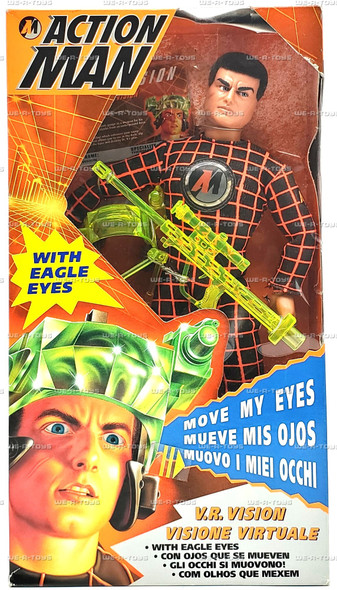 Action Man V.R. Vision with Eagle Eyes Action Figure 1995 Hasbro 27567