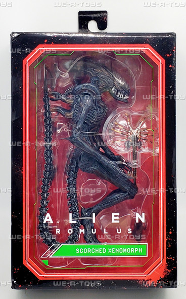 Alien Romulus Movie Scorched Xenomorph 7" Action Figure 2024 NECA #51741