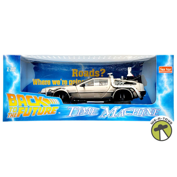 Back to The Future Time Machine Delorean Vehicle Model Sun Star Toys 2710