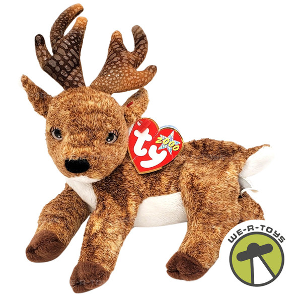 Ty Beanie Babies Roxie the Reindeer Christmas Plush 2000