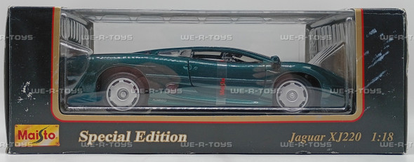 Maisto 1992 Jaguar XJ220 Green 1:18 Scale Diecast Vehicle No. 31807
