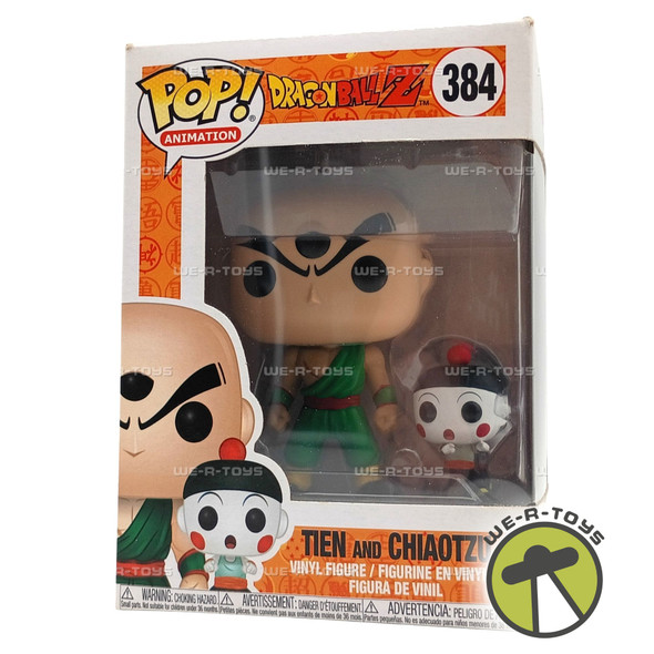 Funko POP! Animation Dragonball Z Tien and Chiaotzuk 2018 Vinyl Figures #384