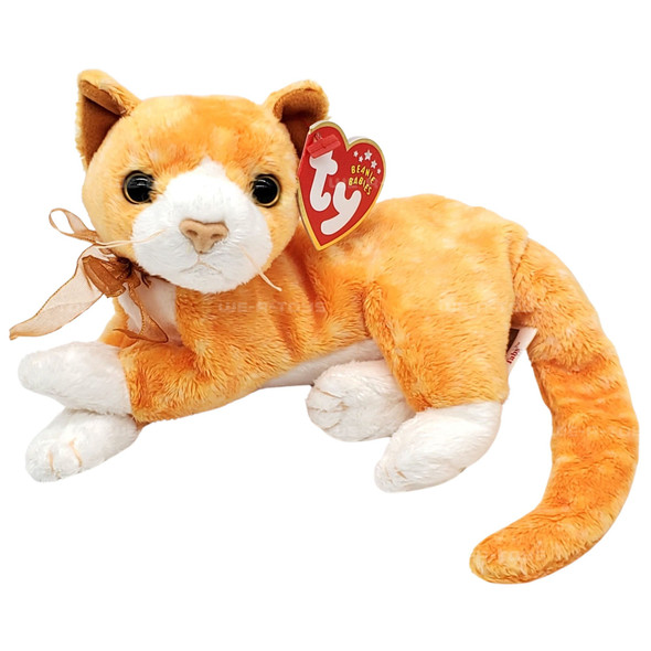 Ty Beanie Babies Tabs the Cat Plush 2002