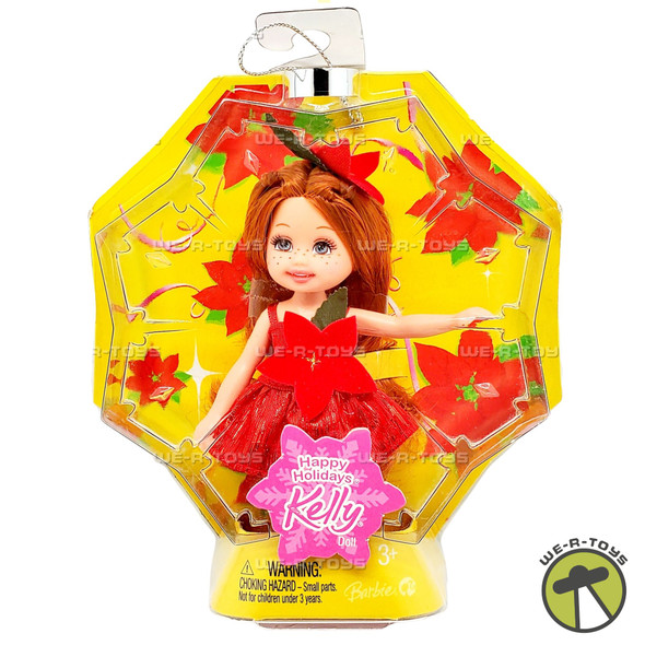 Barbie Kelly Happy Holidays Miranda as Poinsettia Doll 2008 Mattel M3528 Barbie Kelly Happy Holidays Miranda as Poinsettia Doll 2008 Mattel M3528