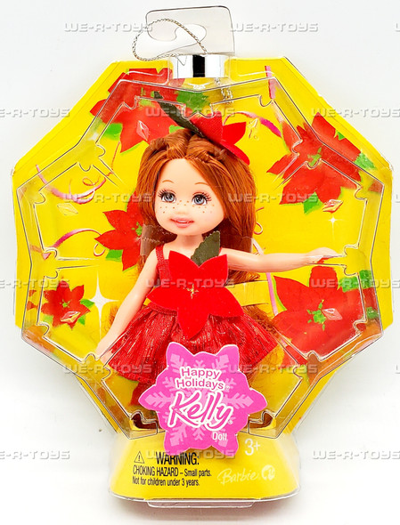 Barbie Kelly Happy Holidays Miranda as Poinsettia Doll 2008 Mattel M3528 Barbie Kelly Happy Holidays Miranda as Poinsettia Doll 2008 Mattel M3528