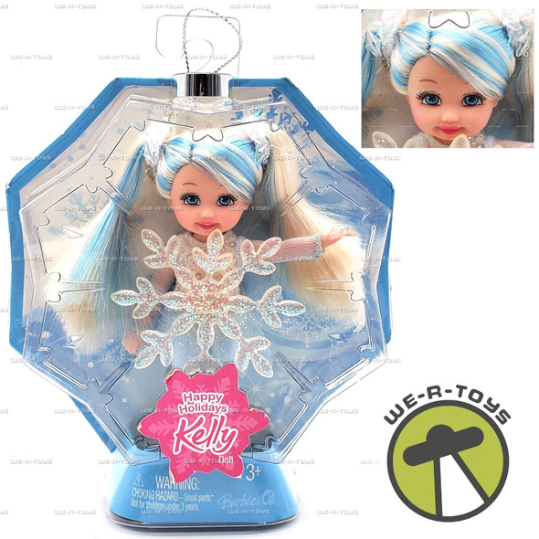 Barbie Kelly Happy Holidays Snowflake Doll 2008 Mattel M3527