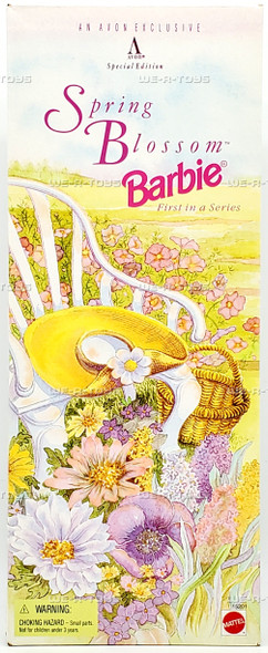 Spring Blossom Barbie Doll Blonde Avon Special Edition 1995 Mattel 15201 NEW Spring Blossom Barbie Doll Blonde Avon Special Edition 1995 Mattel 15201 NEW