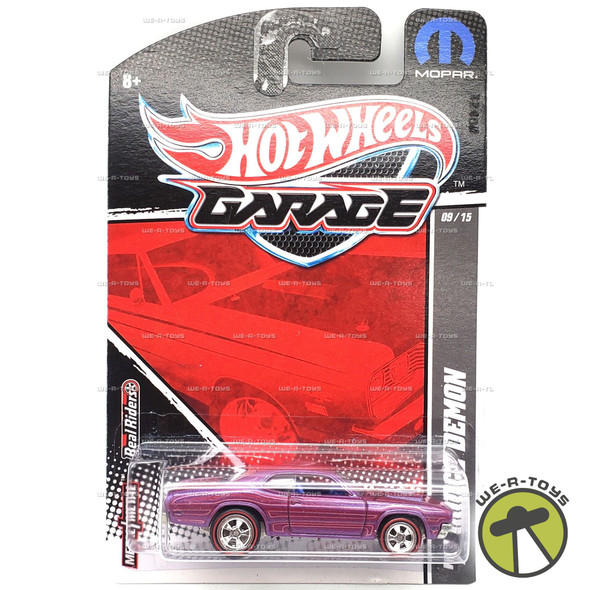 Hot Wheels Garage '71 Dodge Demon 09/15 Vehicle 2010 Mattel #T8326