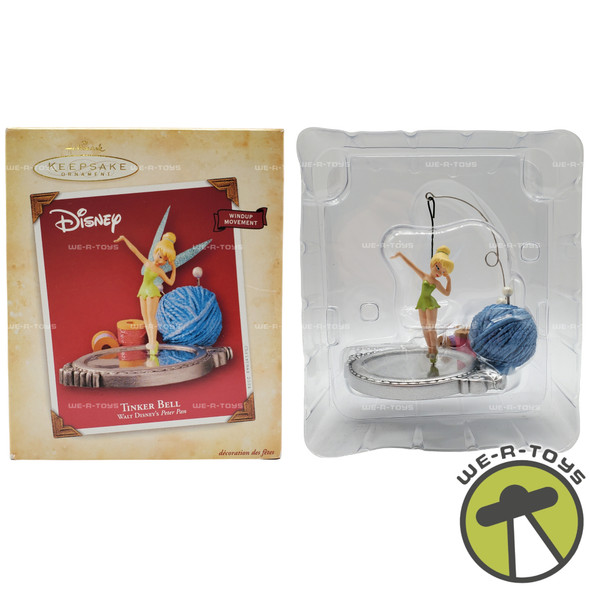 Hallmark Keepsake Walt Disney's Peter Pan Tinker Bell Ornament 2004