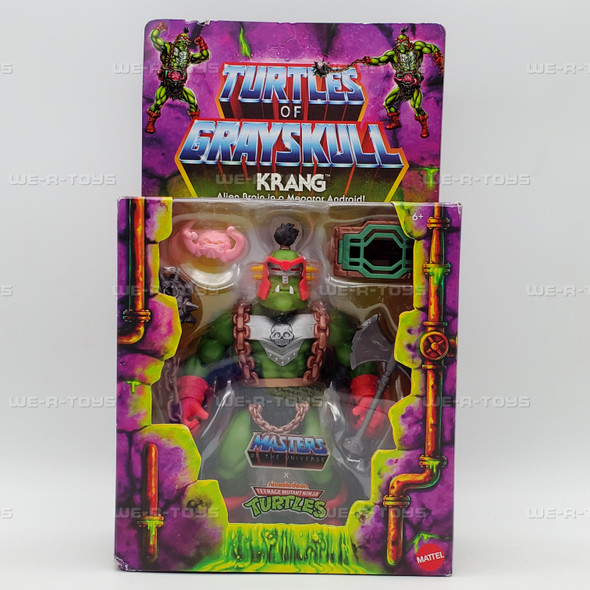 MOTU Origins Turtles of Grayskull Krang Action Figure 2023 Mattel HPR05