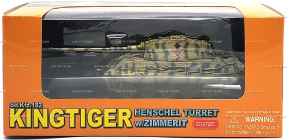 Dragon Armor Value Plus Kingtiger Henschel Turret w/Zimmerit 62008 Dragon Models