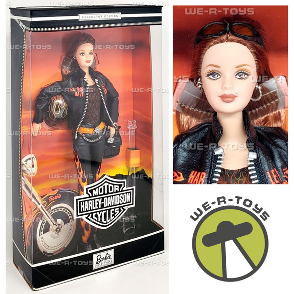 Barbie Harley Davidson Motorcycle Collector Edition Doll 2000 Mattel #29207