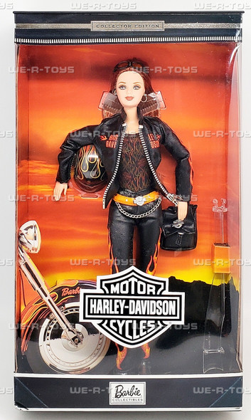 Barbie Harley Davidson Motorcycle Collector Edition Doll 2000 Mattel #29207