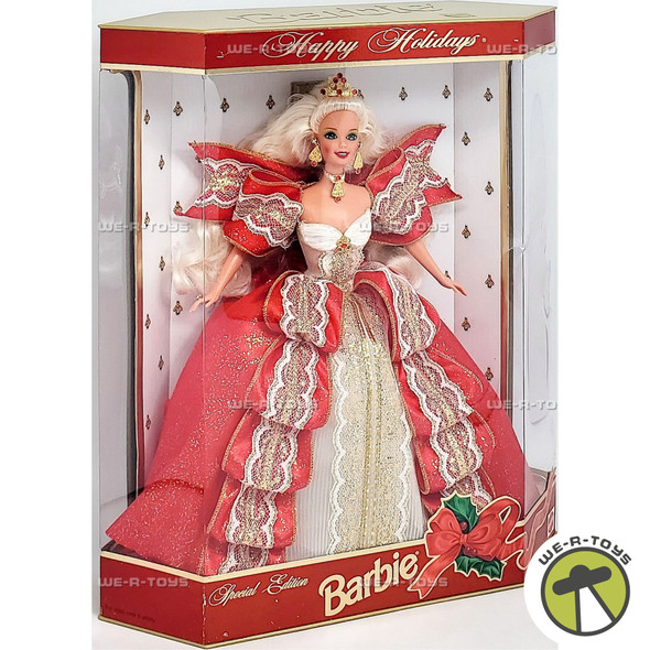Barbie Happy Holidays Doll Special Edition Blonde 1997 Mattel #17832