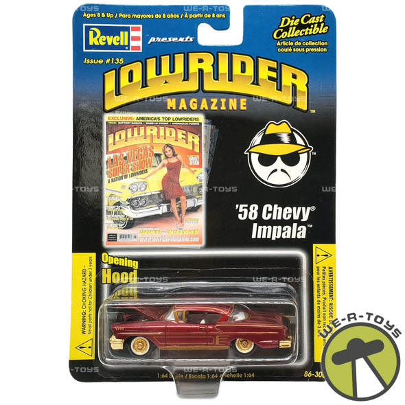 Revell Lowrider Magazine Issue 145 Black '61 Chevy Impala