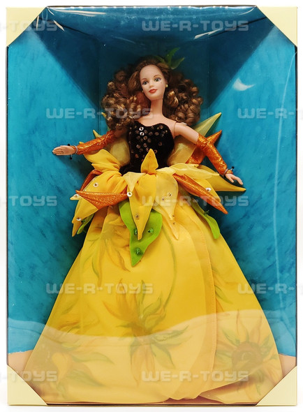 Sunflower Barbie Doll Inspired by the Paintings of Vincent Van Gogh 1998 Mattel