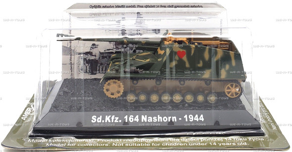 Amercom Collection 1:72 Scale Sd.Kfz. 164 Nashorn - 1944 Diecast Vehicle Amercom Collection 1:72 Scale Sd.Kfz. 164 Nashorn - 1944 Diecast Vehicle