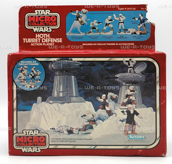 Star Wars Micro Collection Hoth Turret Defense Action Playset 1982 Kenner #69960