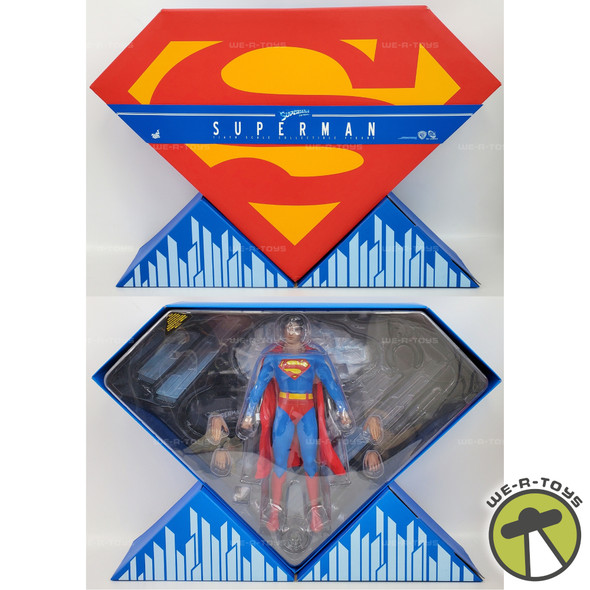 DC Superman The Movie 1:6th Scale Christopher Reeve 12" Figure 2011 Hot Toys