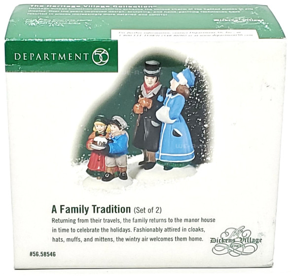 Department 56 Dickens' Village Series A Family Tradition 58546