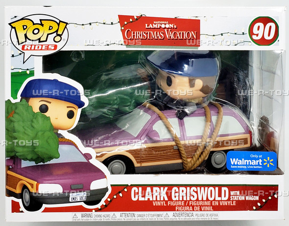 Funko POP Rides National Lampoon's Clark Griswold with Station Wagon 90 Figure