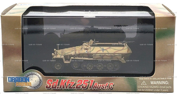 Dragon Armor Sd.Kfz.251 Ausf.C 1:72 Scale Vehicle 2006 Dragon Models #60139