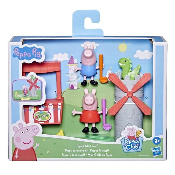 Peppa Pig Peppa's Mini Golf Playset with Figures 4 Pieces Hasbro 2023