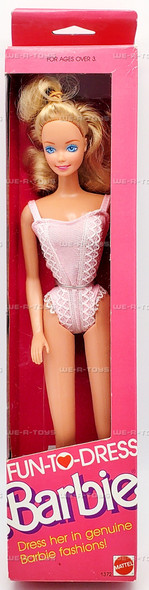 Fun to Dress Barbie Doll 1988 Mattel 1372