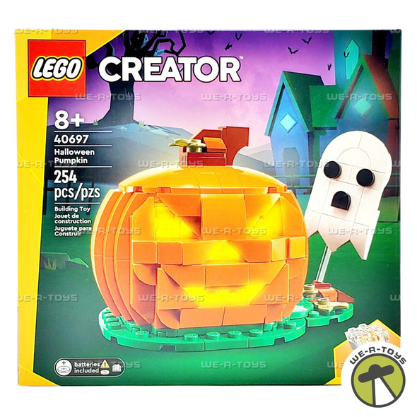LEGO Creator Halloween Pumpkin 254 Piece Building Set 40697