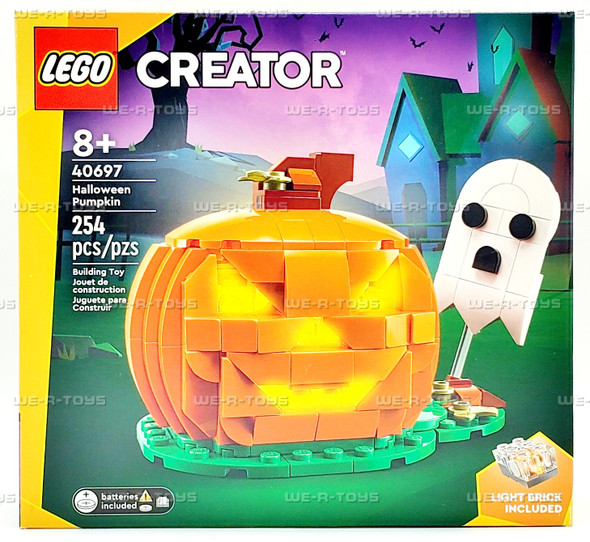 LEGO Creator Halloween Pumpkin 254 Piece Building Set 40697
