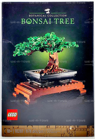 LEGO Botanical Collection Bonsai Tree 878 Piece Building Set 10281