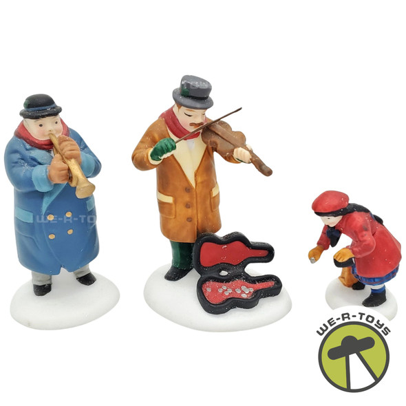 Department 56 Christmas in the City Street Musicians Set of 3 Figurines 55646