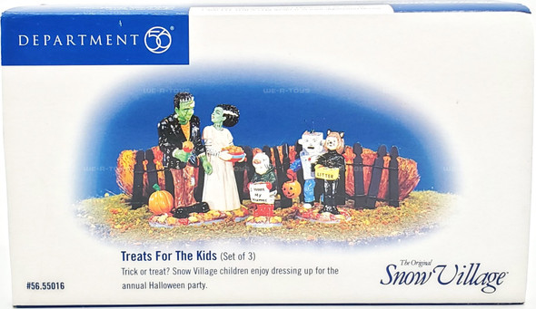 Department 56 Original Snow Village Halloween Treats For The Kids 55016