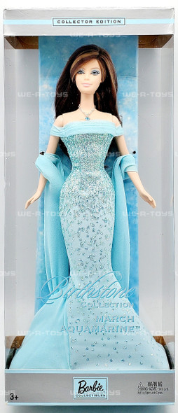 Barbie Birthstone March Aquamarine Doll 2002 Mattel C5333