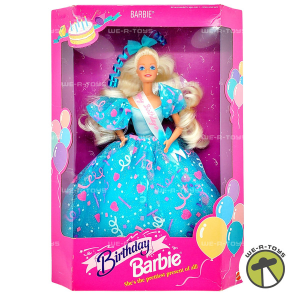 Birthday Barbie Prettiest Present of All 1993 Mattel 11333