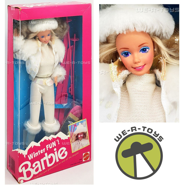 Winter Fun Barbie Doll 1990 Mattel #5949