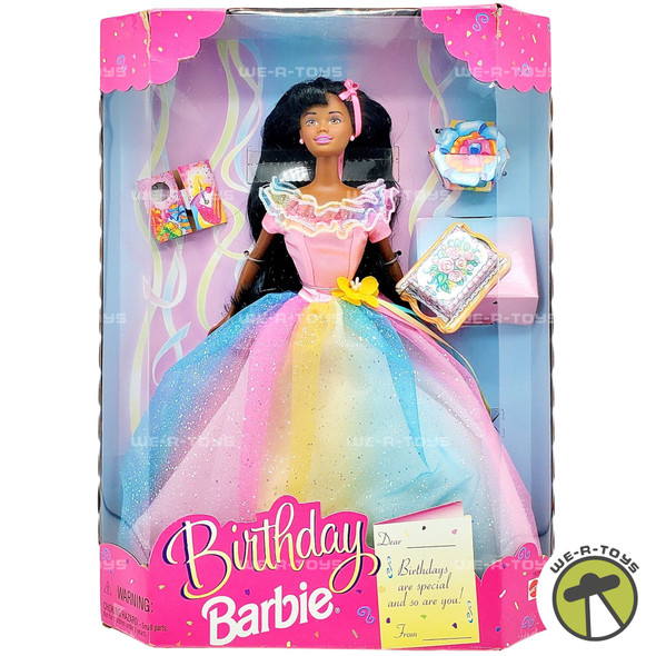 Birthday Barbie Doll AA Prettiest Way to Celebrate 1997 Mattel 18289