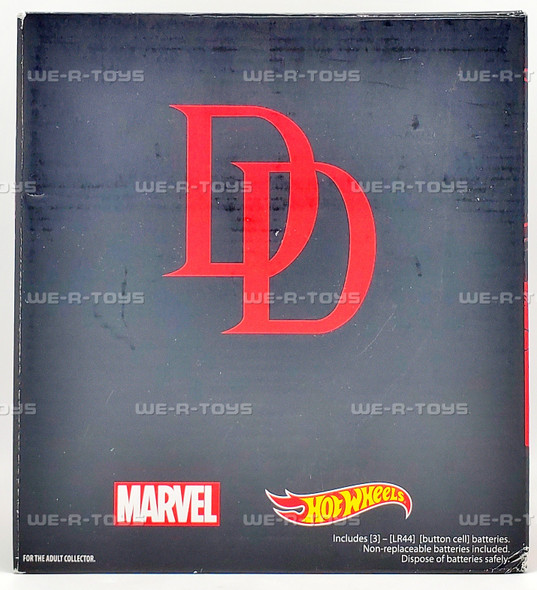 Hot Wheels Marvel Daredevil vs Punisher Vehicle Set 2016 Mattel DMJ04