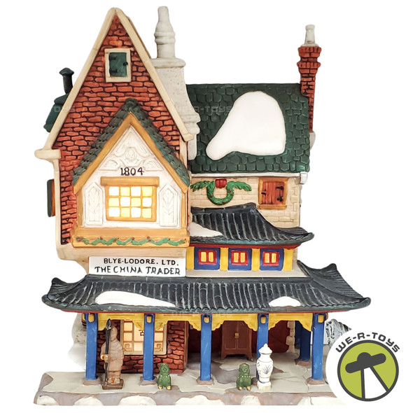 Department 56 Dickens' Village Series China Trader Lighted Building 58447